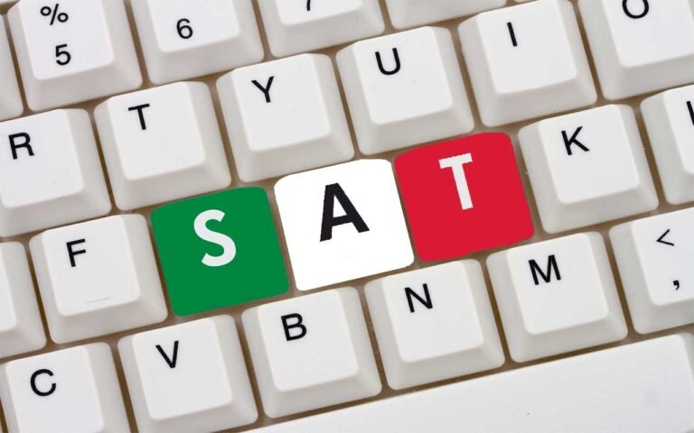 SAT vocabulary lists and meanings with sat colors on a keyboard