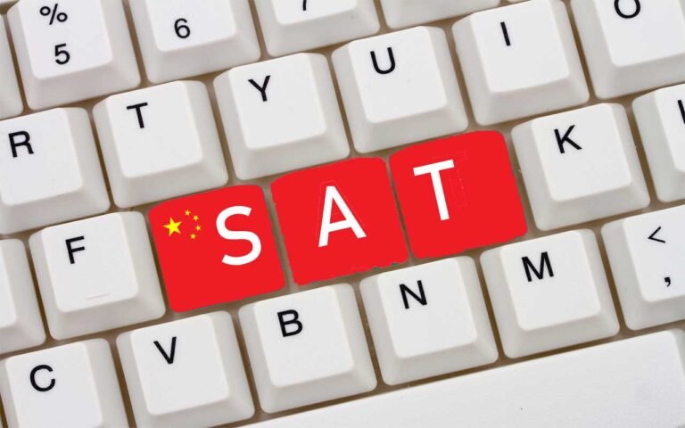 digital SAT punctuation practice on keyboard chinese flag colors