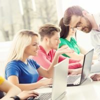international students learning python